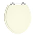 Assento Sanitário Convencional Oval Biscuit Tampa para Vaso Deca-Incepa-Celite-Ideal-Roca em Poliéster