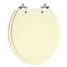 Assento Sanitário Convencional Oval Bone Universal Tampa Vaso Deca-Incepa-Celite-Ideal