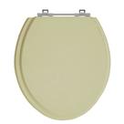 Assento Sanitário Convencional Oval Ravena Bege Saara Tampa Vaso Deca-Incepa-Celite-Ideal-Roca