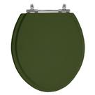 Assento Sanitário Convencional Oval Verde Petróleo Universal Tampa Vaso Deca-Incepa-Celite-Ideal-Roca