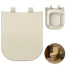 Assento Sanitário Deca Quadra Polipropileno Branco Convencional Retire e Limpe Tupan Compatível Living Axis Polo Unic
