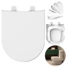 Assento Sanitário Deca Vogue Life Fiori Flox Tupan Soft Close Polipropileno Anatômico Fácil Limpeza Compatível Lorenzetti Square Lorenluna Lorenclass Assento Sanitário Deca Vogue Life Fiori Flox Tupan Soft Close Polipropileno Anatômico Fácil Limpeza Compatível Lorenzetti Square Lorenluna Lorenclass