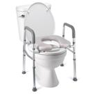 Assento sanitário elevado homfan Stand Alone 350 kg com moldura