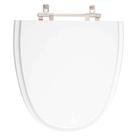 Assento Sanitário em MDF Aloha Branco para bacia Celite Assento Sanitário em MDF Aloha Branco para bacia Celite