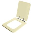 Assento sanitário em mdf square bone para bacia incepa sicmol - ciazi/sicmol