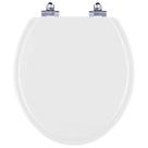 Assento Sanitario Fechamento Lento Convencional Oval Branco Para Louça Deca