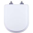 Assento Sanitario Fechamento Lento Flox Branco Para Louça Fiori Assento Sanitario Fechamento Lento Flox Branco Para Louça Fiori