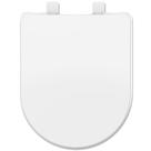 Assento Sanitário Icasa Luna Speciale Duraguard Polipropileno Branco Convencional Retire e Limpe Tupan