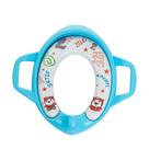 Assento Sanitário Infantil de Treinamento com Alças Acolchoado Azul Kloof Assento Sanitário Infantil de Treinamento com Alças Acolchoado Azul Kloof