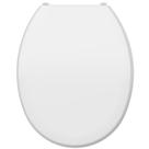 Assento Sanitário Infantil Icasa Tupan Branco Tampa de Vaso Oval Anatômica em Polipropileno para Crianças Compatível com Celite Kids e Deca Studio