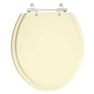 Assento Sanitário Laqueado Oval para vaso Incepa cor Bone ( Bege )