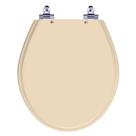 Assento Sanitário Laqueado Soft Close Carina Visone para vaso Ideal Standard