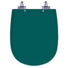 Assento Sanitário Laqueado Soft Close Paris Verde Amazonia (Verde Escuro) para vaso Ideal Standard