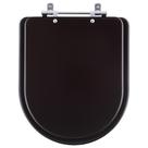 Assento Sanitário Link Marrom Fosco para vaso Deca