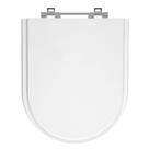 Assento Sanitário Luna Branco Tampa para Vaso Icasa de Madeira Laqueada - SB Assento Sanitário Luna Branco Tampa para Vaso Icasa de Madeira Laqueada - SB