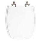 Assento sanitário madeira laqueado tampa para vaso celite stylus branco - tondo