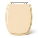Assento Sanitário MDF Sicmol Pergamon Compatível Celite Stylus e Primula Fiori, Acabamento Brilhante