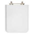 Assento sanitário mdf square branco para bacia incepa sicmol - ciazi/sicmol