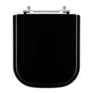 Assento Sanitário Modelo Elite Preto Para Vaso Celite 6lpf