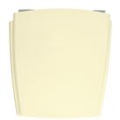 Assento Sanitário Nuage Bone (Bege Claro) Tampa para Vaso Incepa de Madeira Laqueada - SB