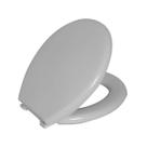 Assento Sanitário Oval Almofadado Branco Perfumado Astra
