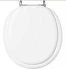 Assento Sanitário Oval Almofadado Branco
