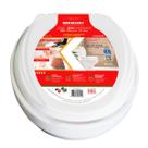 Assento Sanitário Oval Almofadado Elevado 13,5cm Para Vaso Eternit 1.6gpf 6.0lpf