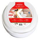Assento Sanitário Oval Almofadado Elevado 7,5cm Oriane para Vaso Ideal Standard 1.6gpf 6.0lpf Assento Sanitário Oval Almofadado Elevado 7,5cm Oriane para Vaso Ideal Standard 1.6gpf 6.0lpf
