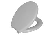 Assento Sanitário Oval Almofadado Perfumado Branco