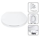 Assento Sanitário Oval HigiClick Amortecimento Fechamento Suave Soft Close