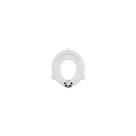 Assento Sanitário Oval Plástico Infantil Redutor Panda Branco - Astra Assento Sanitário Oval Plástico Infantil Redutor Panda Branco - Astra