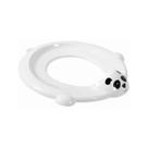 Assento Sanitário Oval Plástico Infantil Redutor Panda Branco - Astra