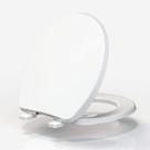Assento Sanitário Oval Polipropileno Solution Soft Close Tupan Branco Assento Sanitário Oval Polipropileno Solution Soft Close Tupan Branco