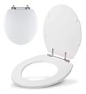 Assento Sanitário Oval Privada Tampa Do Vaso Resina De Poliéster Universal Swanton