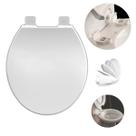 Assento Sanitário Oval Retire Limpe Soft Close Branco Tupan
