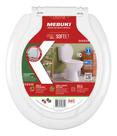 Assento Sanitário Oval Rígido Soft Jet Mebuki Branca Branco Assento Sanitário Oval Rígido Soft Jet Mebuki Branca Branco