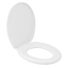 Assento Sanitário Oval Universal Almofadado Branco Astra