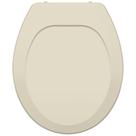 Assento Sanitário Oval Universal Creme Polipropileno Convencional Tupan