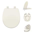 Assento Sanitário Oval Universal Termofixo Soft Close Retire e Limpe Tupan Branco Evolution