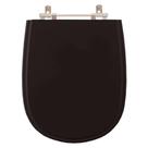 Assento Sanitario Paris Preto para Vaso Ideal Standard