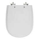 Assento Sanitário Paris Sterling Silver (Cinza Claro) Tampa para Vaso Ideal Standard em Madeira Laqueada