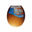 Assento Sanitário Plástico Oval Caramelo 2 Astra