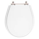 Assento Sanitário Poliéster Aries Branco para Vaso Eternit Assento Sanitário Poliéster Aries Branco para Vaso Eternit