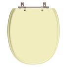 Assento Sanitário Poliéster Ascot Bone Para Vaso Ideal Standart