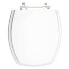 Assento Sanitário Poliéster Iris Branco para vaso Onix Assento Sanitário Poliéster Iris Branco para vaso Onix