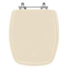 Assento Sanitário Poliéster Laguna Marfim (Bege Claro) para Vaso Hervy Assento Sanitário Poliéster Laguna Marfim (Bege Claro) para Vaso Hervy
