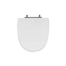 Assento Sanitário Poliéster para Louça Aloha/UP (Celite) Aço Cromado (Reb. Oculto) Branco Assento Sanitário Poliéster para Louça Aloha/UP (Celite) Aço Cromado (Reb. Oculto) Branco
