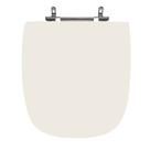 Assento Sanitário Poliéster Para Louça Like (Celite) Aço (Reb. Oculto) Pergamon