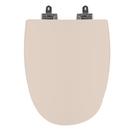 Assento Sanitário Poliéster Para Louça Monte Carlo (Deca) Slow Close Cromado (Reb. Oculto) Rosa Floral Assento Sanitário Poliéster Para Louça Monte Carlo (Deca) Slow Close Cromado (Reb. Oculto) Rosa Floral