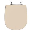 Assento Sanitário Poliéster Para Louça Paris (Ideal Standard) Aço (Reb. Oculto) Visone Assento Sanitário Poliéster Para Louça Paris (Ideal Standard) Aço (Reb. Oculto) Visone